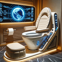 DALL·E 2023-10-26 07.29.24 - Photo of a next-gen toilet in a posh setting. This futuristic toi...png