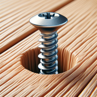 DALL·E 2023-12-05 20.24.16 - A realistic image of a coated exterior decking screw, precisely c...png