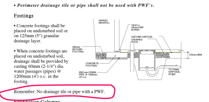 Perimeter drainage tile or pipe shall not be used with PWF.png