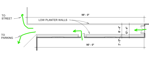 Thread 'Exit Walkway at Main Exit'