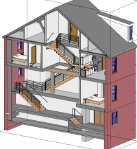 Thread 'Stair separation & continuity of fire barriers around primary and secondary members'
