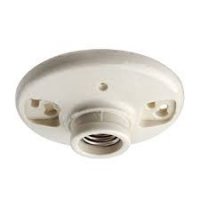 Leviton 9883 Porcelain Keyless Incandescent Ceiling Light Socket -  Walmart.com - Walmart.com